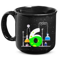 Scientist 6 Years Old 6th Birthday Experiments Science 15oz Campfire Ceramic Mug