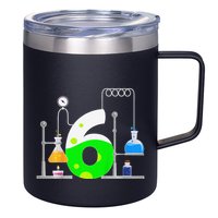Scientist 6 Years Old 6th Birthday Experiments Science 12oz Stainless Steel Coffee Mug