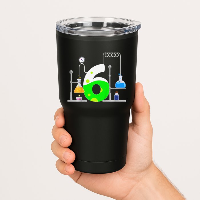 Scientist 6 Years Old 6th Birthday Experiments Science Tumbler