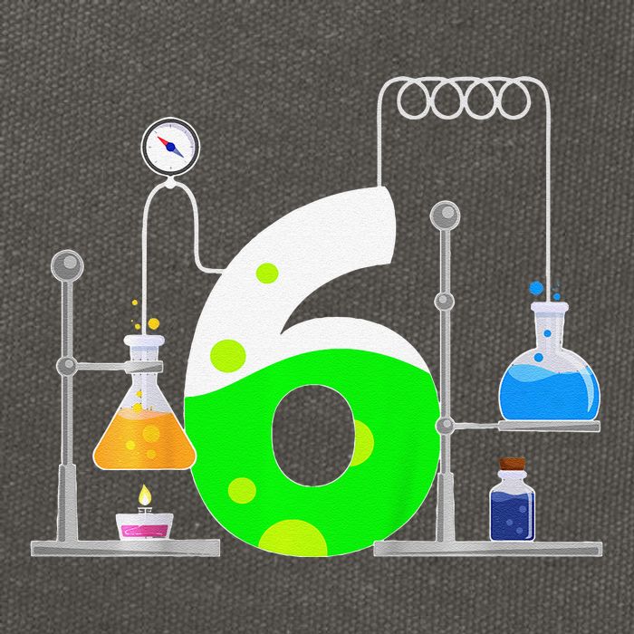 Scientist 6 Years Old 6th Birthday Experiments Science Cotton Canvas Backpack