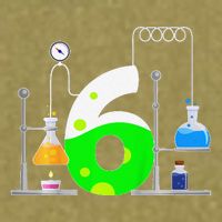 Scientist 6 Years Old 6th Birthday Experiments Science Garment-Dyed Women's Muscle Tee