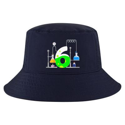 Scientist 6 Years Old 6th Birthday Experiments Science Cool Comfort Performance Bucket Hat