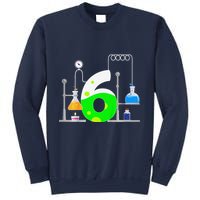 Scientist 6 Years Old 6th Birthday Experiments Science Sweatshirt