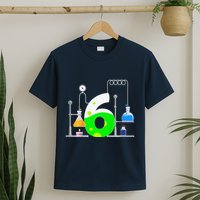 Scientist 6 Years Old 6th Birthday Experiments Science T-Shirt