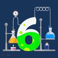 Scientist 6 Years Old 6th Birthday Experiments Science Sustainable Bucket Hat