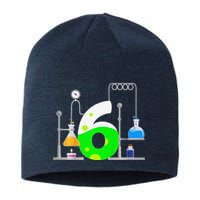 Scientist 6 Years Old 6th Birthday Experiments Science Sustainable Beanie