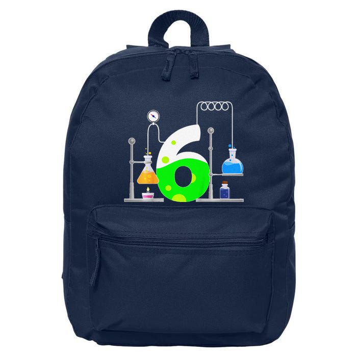 Scientist 6 Years Old 6th Birthday Experiments Science 16 in Basic Backpack