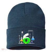 Scientist 6 Years Old 6th Birthday Experiments Science Sustainable Knit Beanie