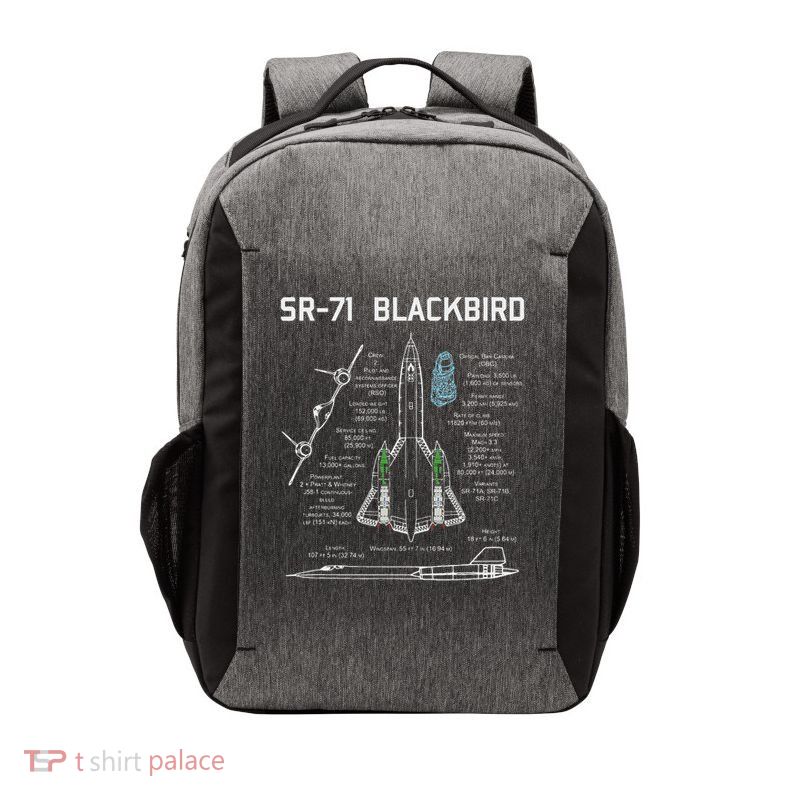 Sr 71 Blackbird Specs Tshir Vector Backpack