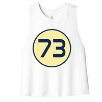 Sheldon 73 Women's Racerback Cropped Tank