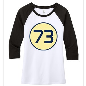 Sheldon 73 Women's Tri-Blend 3/4-Sleeve Raglan Shirt