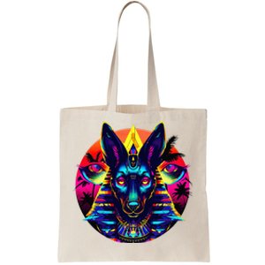 Streetwear 80s 90s Egypt Egyptian God Anubis Tote Bag