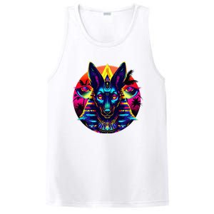 Streetwear 80s 90s Egypt Egyptian God Anubis PosiCharge Competitor Tank