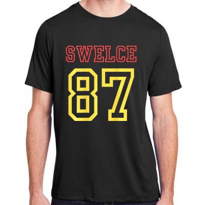 swelce 87 back design Adult ChromaSoft Performance T-Shirt