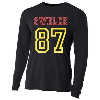 swelce 87 back design Cooling Performance Long Sleeve Crew