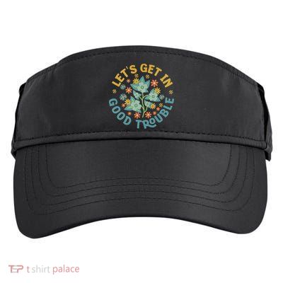 Subtle 8647 Boho Floral Resist Adult Drive Performance Visor