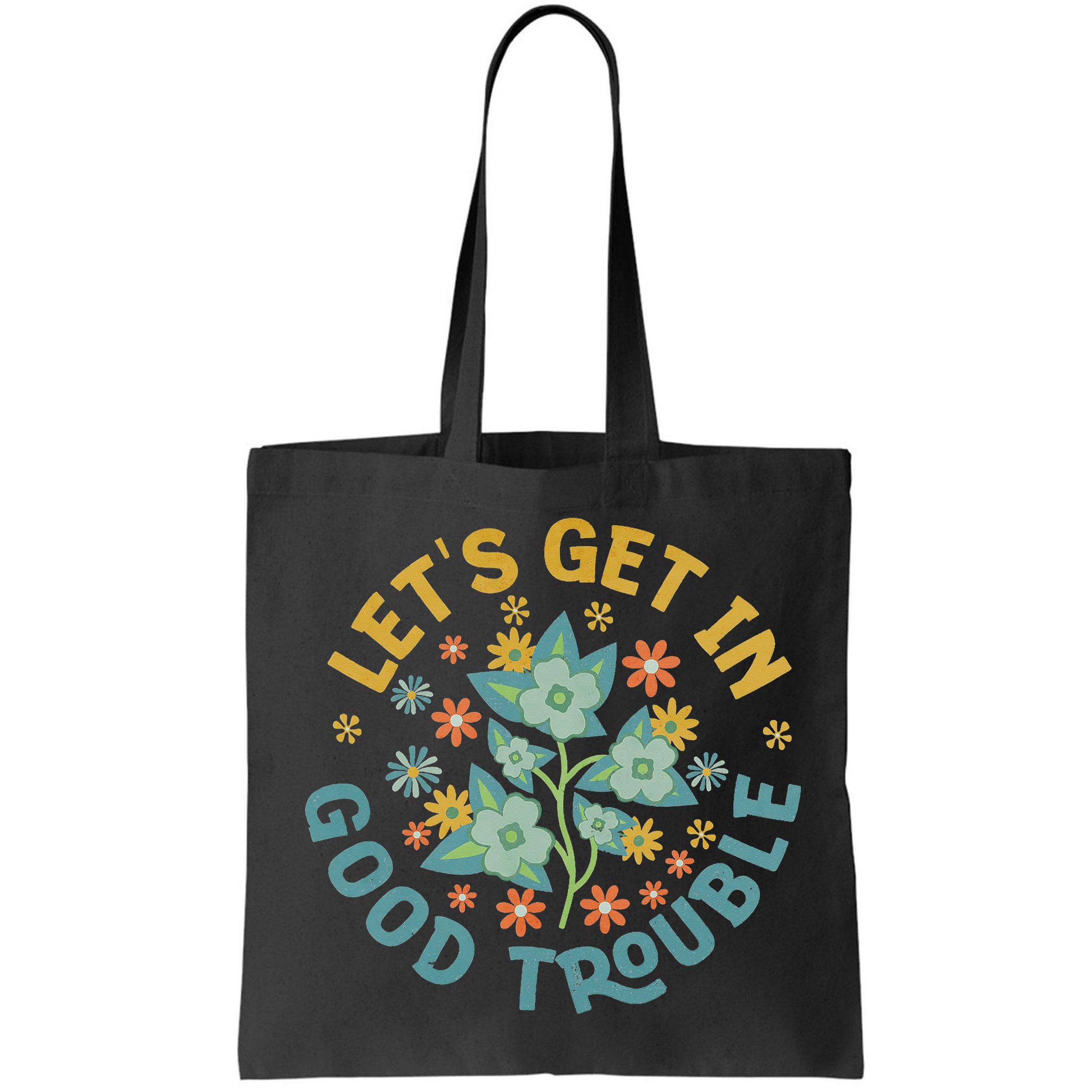 Subtle 8647 Boho Floral Resist Bag