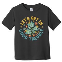 Subtle 8647 Boho Floral Resist Toddler T-Shirt