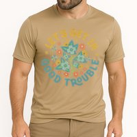 Subtle 8647 Boho Floral Resist Performance Shirt