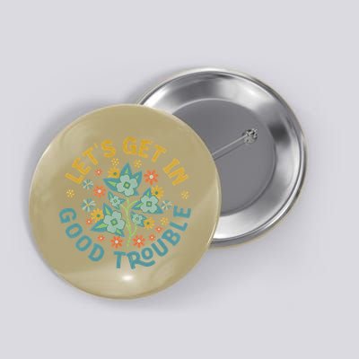Subtle 8647 Boho Floral Resist Button