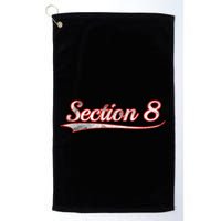 Section 8 Vintage Varsity Distressed Throwback Style Golf Towel