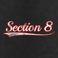 Section 8 Vintage Varsity Distressed Throwback Style Golf Towel