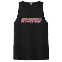 Springsteen 80s Vintage Retro Spring PosiCharge Competitor Tank