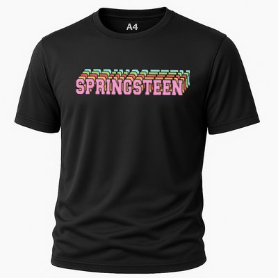 Springsteen 80s Vintage Retro Spring Performance Shirt