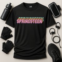 Springsteen 80s Vintage Retro Spring Performance Shirt
