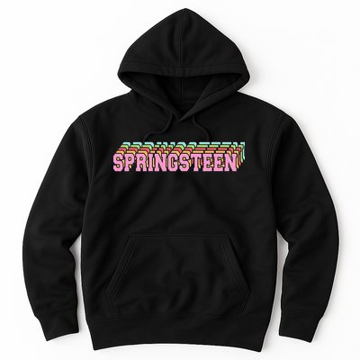 Springsteen 80s Vintage Retro Spring Hoodie