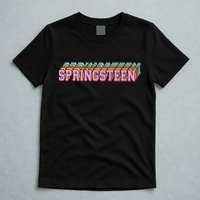 Springsteen 80s Vintage Retro Spring T-Shirt
