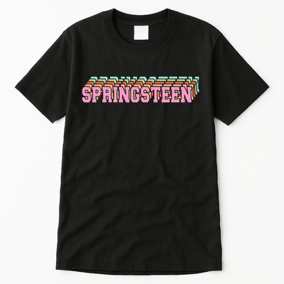 Springsteen 80s Vintage Retro Spring Tall T-Shirt