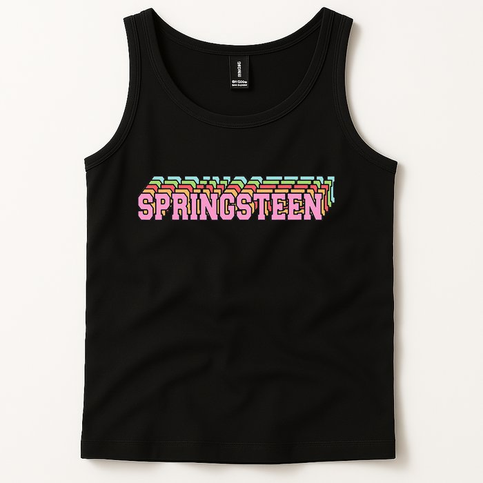 Springsteen 80s Vintage Retro Spring Tank Top