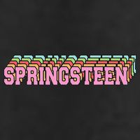 Springsteen 80s Vintage Retro Spring Golf Towel