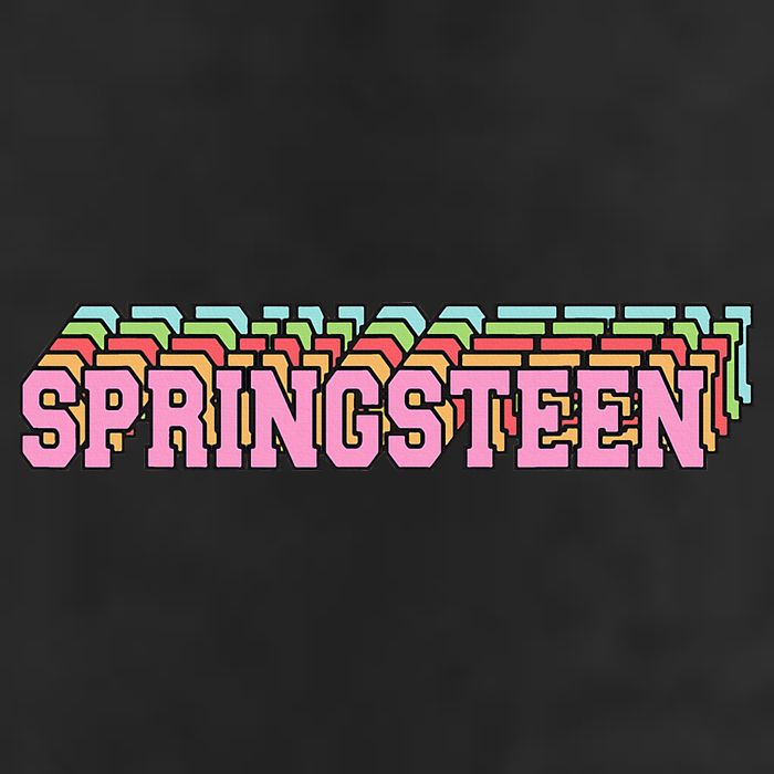 Springsteen 80s Vintage Retro Spring Golf Towel