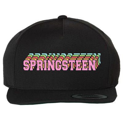 Springsteen 80s Vintage Retro Spring Wool Snapback Cap