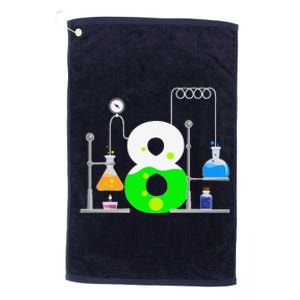 Scientist 8 Years Old 8th Birthday Experiments Science Platinum Collection Golf Towel