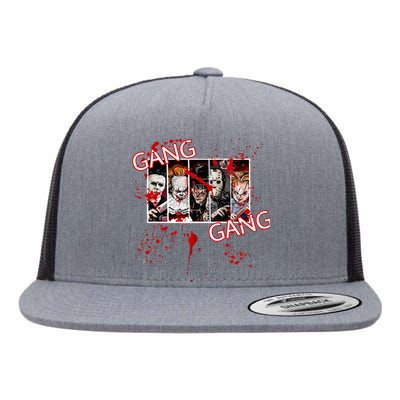 Scary 90s Movie Gear For Halloween & Movie Buffs Flat Bill Trucker Hat