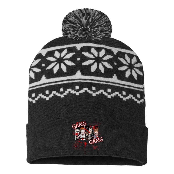 Scary 90s Movie Gear For Halloween & Movie Buffs USA-Made Snowflake Beanie