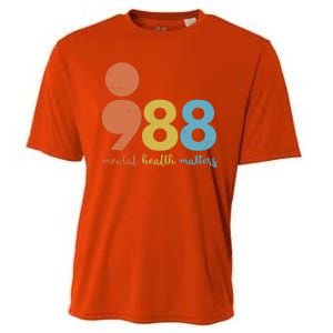 Semicolon 988 Mental Health Matters Cooling Performance Crew T-Shirt