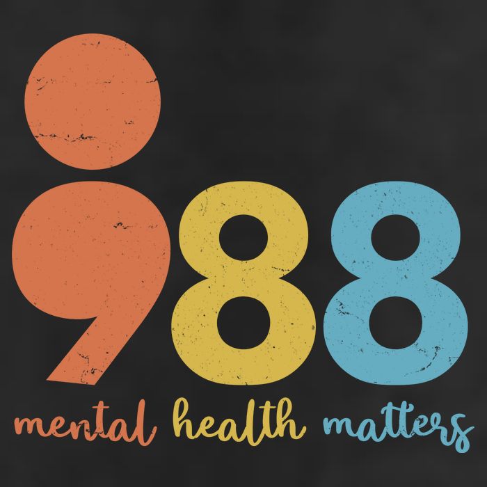Semicolon 988 Mental Health Matters Adult Drive Performance Visor