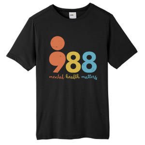 Semicolon 988 Mental Health Matters Tall Fusion ChromaSoft Performance T-Shirt