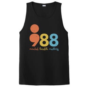 Semicolon 988 Mental Health Matters PosiCharge Competitor Tank