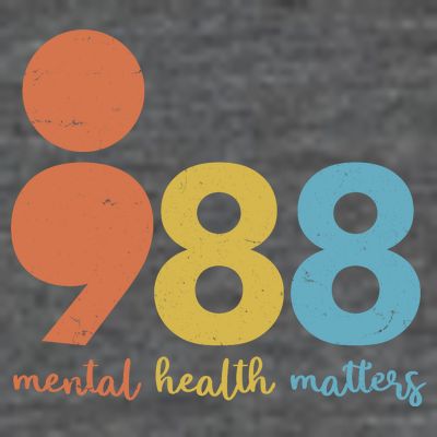 Semicolon 988 Mental Health Matters T-Shirt