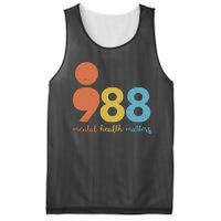 Semicolon 988 Mental Health Matters Mesh Reversible Basketball Jersey Tank