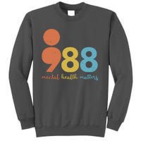 Semicolon 988 Mental Health Matters Tall Sweatshirt