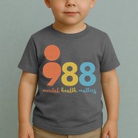 Semicolon 988 Mental Health Matters Toddler T-Shirt