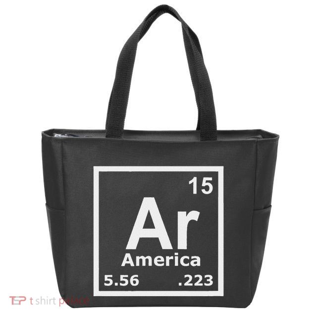 Second Amendment 2a Lost My Guns In A Boating Accident Zip Tote Bag