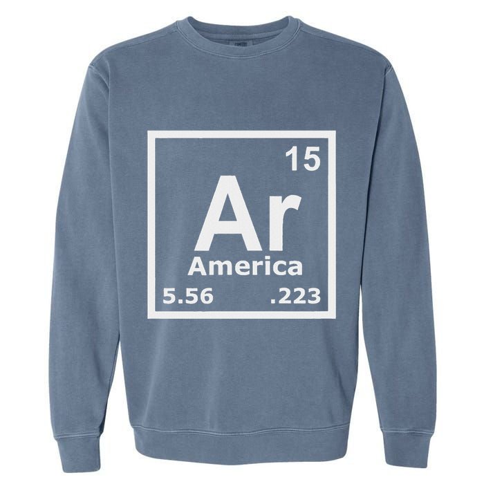 Second Amendment 2a Lost My Guns In A Boating Accident Garment-Dyed Sweatshirt