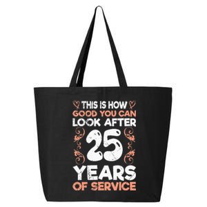 Service anniversary 25 years of work anniversary 25L Jumbo Tote